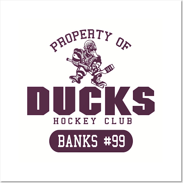 Ducks Hockey 2 Wall Art by Snomad_Designs